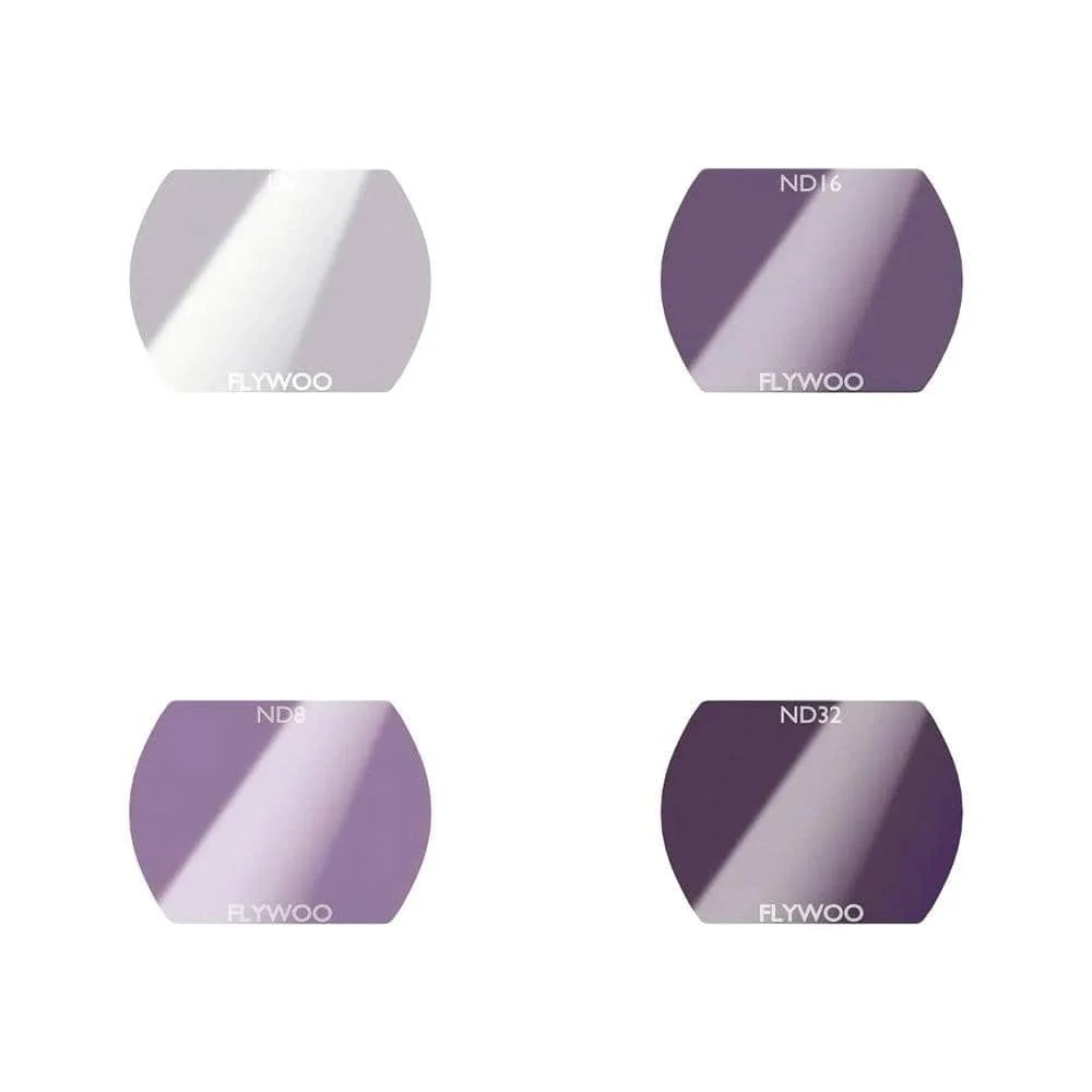 Flywoo ND Filters Set for O4 Wide-Angle Lens - UV+ND8+ND16+ND32