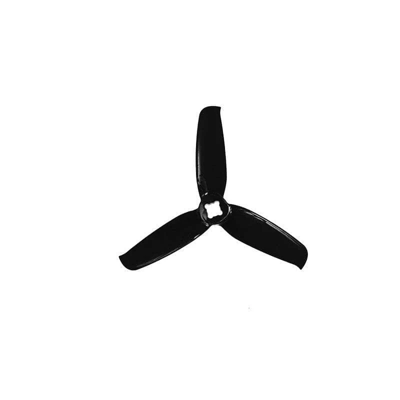 Gemfan Flash 3052 Tri-Blade 3" Prop 4 Pack - Choose Your Color — Black