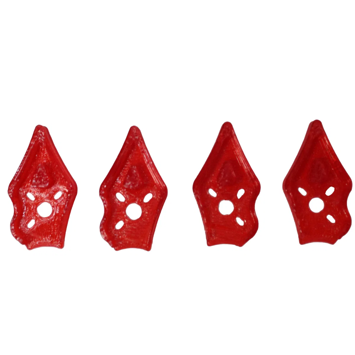 Quadifier Mamba 3" Arm Guards 3D Printed TPU - Choose Your Color — Red