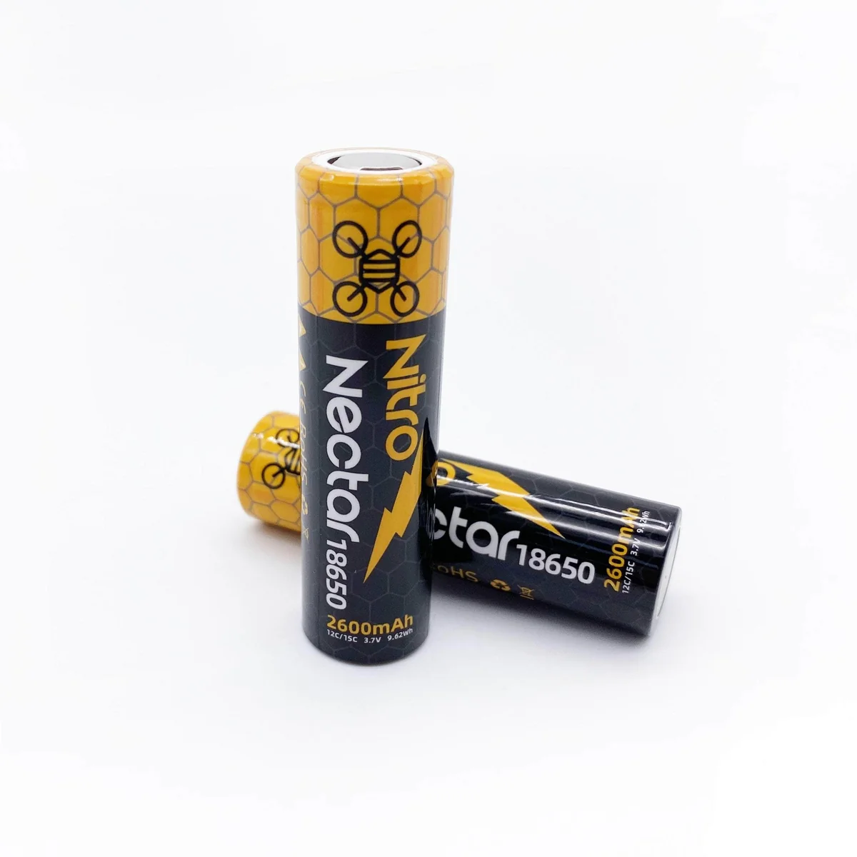 NewBeeDrone Nitro Nectar 18650 Li-Ion Cells (2 Pack)
