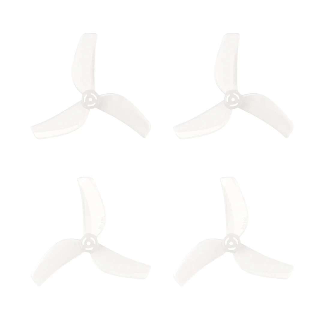 Śmigła Gemfan 1614 3-łopatkowe, wał 1.0mm - przezroczyste | seria Air75 II (4szt)