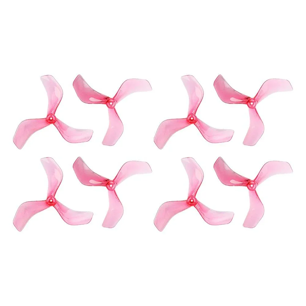 Gemfan 2216 3-Blade Propeller (Set of 8) - 1.5mm — Hot Pink
