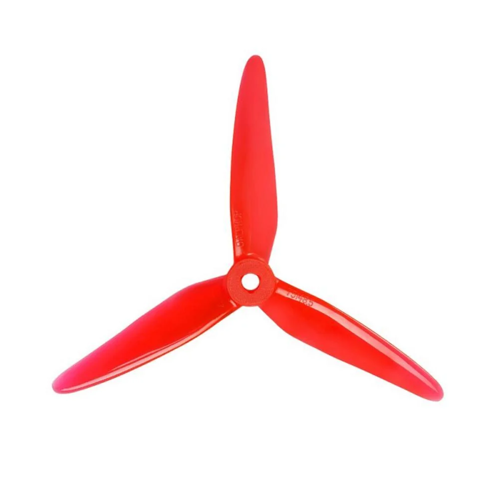 DAL SpitFire T5148.5 Tri-Blade 5" Props (2CW+2CCW) - Choose Color — Red