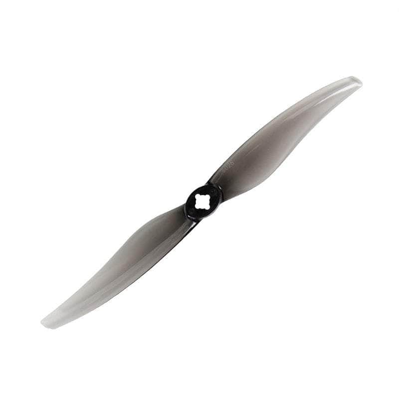 Gemfan Hurricane LR 6026-2 Bi-Blade 6" Prop 4 Pack (5mm) - Choose Your Color — Clear Gray