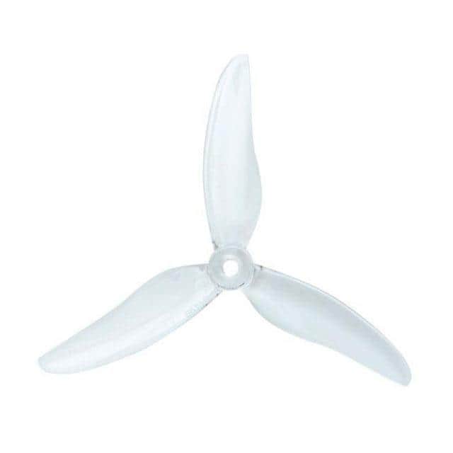 Gemfan Hurricane 51499 Durable Tri-Blade 5" Prop 4 Pack - Choose Your Color — Clear