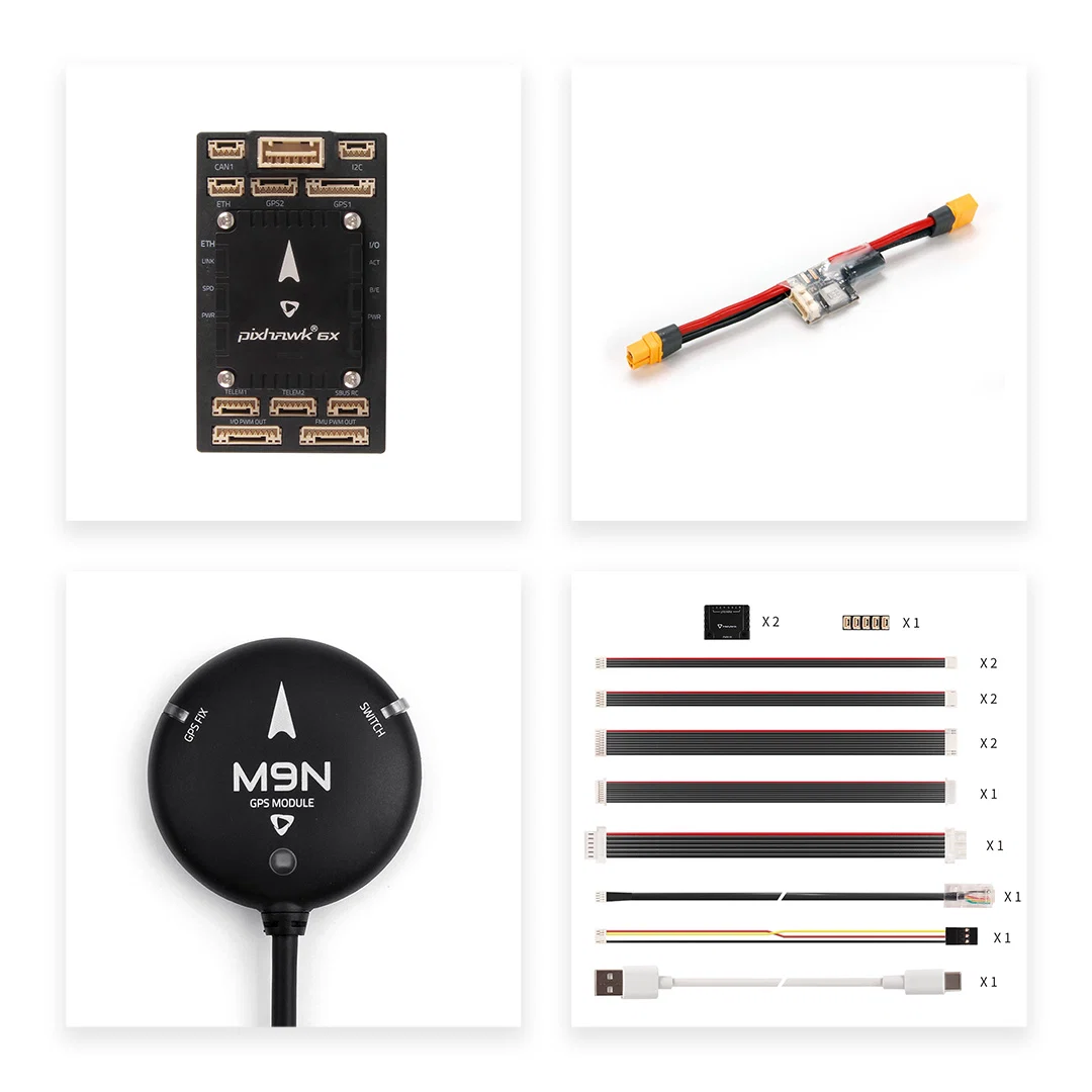 Pixhawk 6X (Rev 3) — Mini Set / M9N GPS