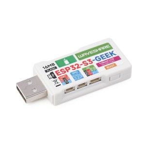 Płytka rozwojowa ESP32-S3-GEEK z modułem Wi-Fi/BLE ESP32-S3 i wyświetlaczem - Waveshare 26405
