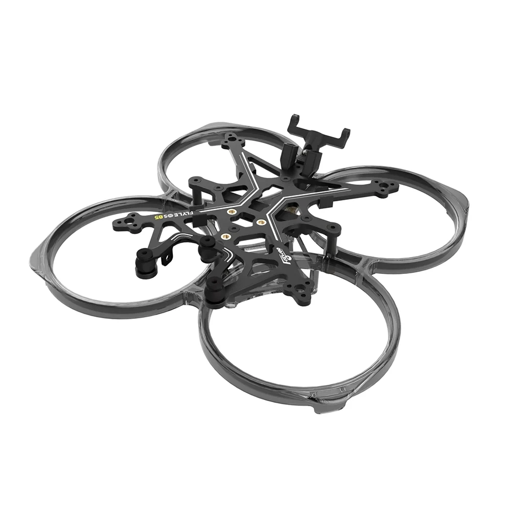 Flywoo FlyLens 85 2" Frame Kit - Lite - Choose Color — Clear Black