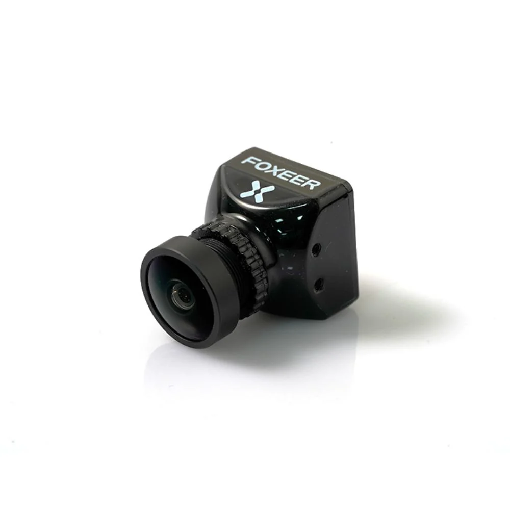 Foxeer Mini Cat 4 StarLight 1200TVL Night FPV Camera Low Noise 0.0001lux Low Latency — Black