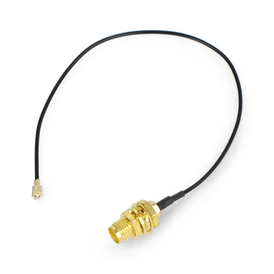 Przejściówka żeńska SMA - U.FL - 15cm - SparkFun WRL-18568