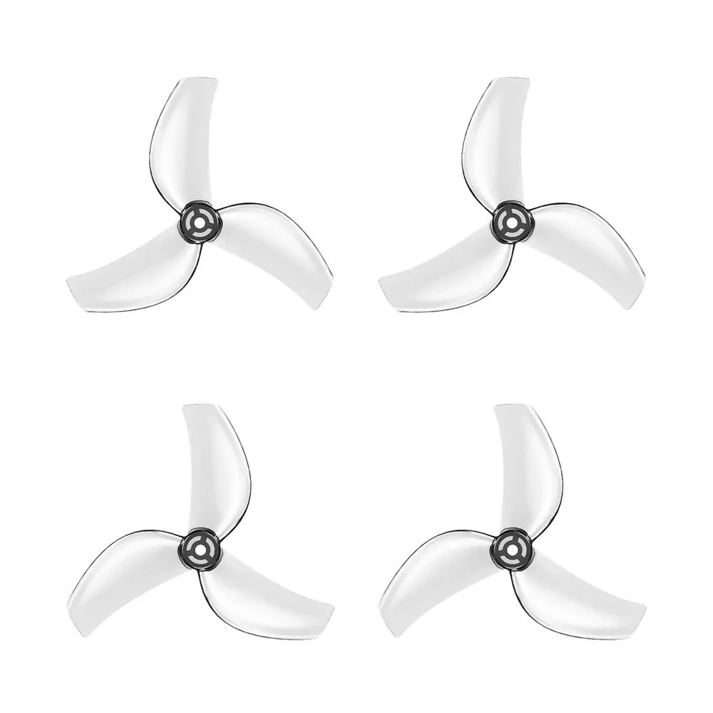 Gemfan 1611-3 40mm Tri-blade 1mm Shaft - Transparent (2CW+2CCW)