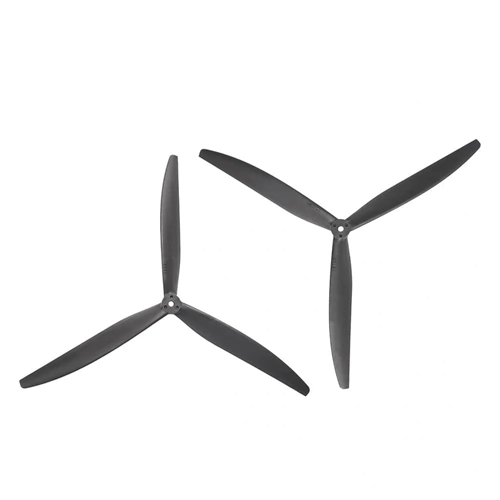 Gemfan 13x12x3 Glass Fiber Nylon 3-Blade Propeller (Set of 2)