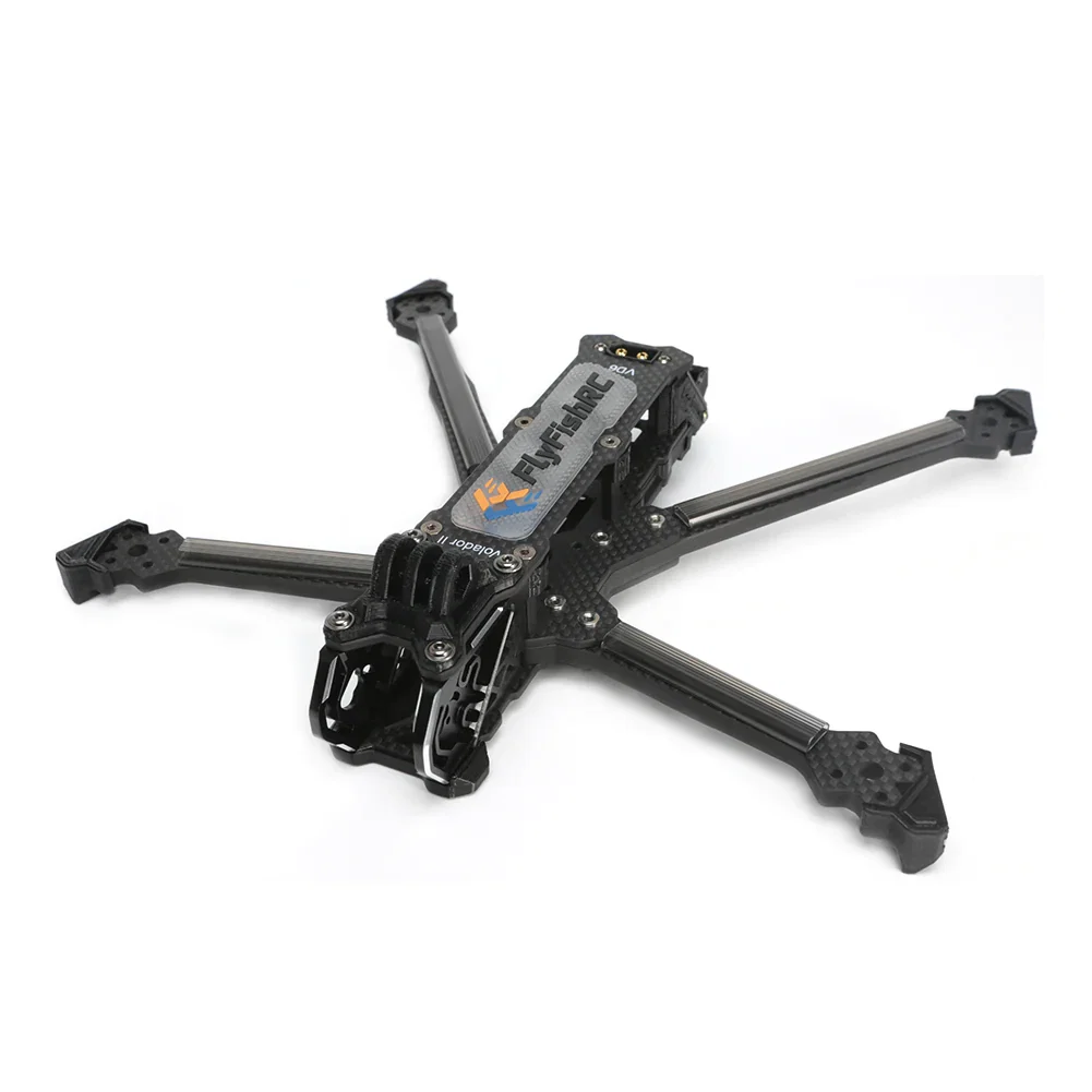 FlyfishRC Volador II VD6 O4 Deadcat FPV Long Range T700 Frame Kit - Choose Color — Yellow TPU