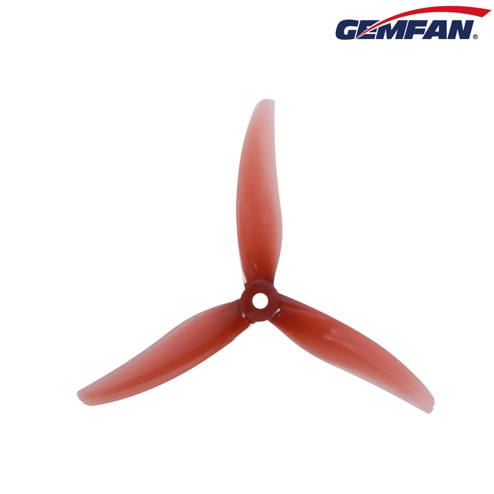 Gemfan Freestyle4S (5.1x3.6x3) Durable F4S 2CW+2CCW- Choose Color — Raspberry Red