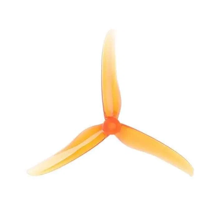 T-Motor T6143 Tri-Blade 4 Pack - Choose your color — Clear Orange