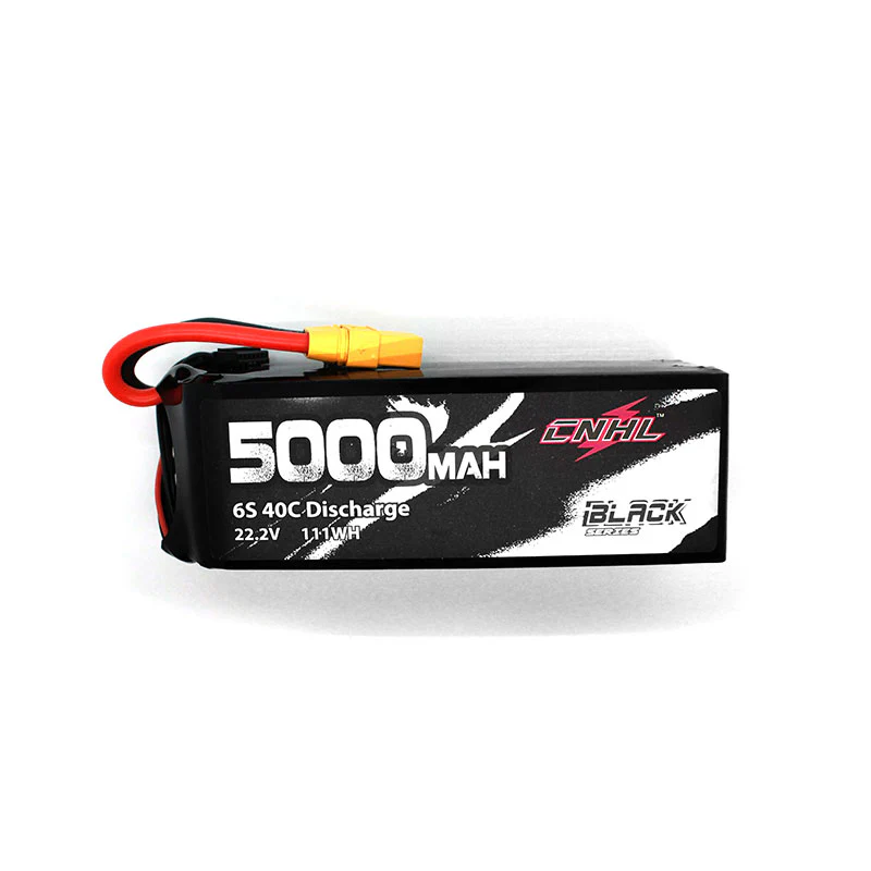 Akumulator CNHL 5000mAh 22.2V 6S 40C (Black) XT90