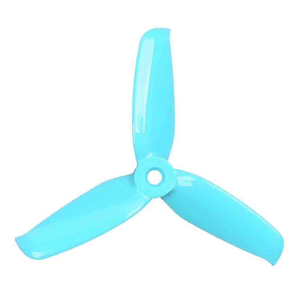 Gemfan Flash 4052 Tri-Blade 4" Prop 4 Pack - Choose Your Color — Blue