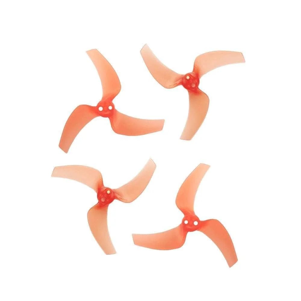 Gemfan 3032 3-Blade Propeller for DJI AVATA 2 (Set of 4) — Tangerine