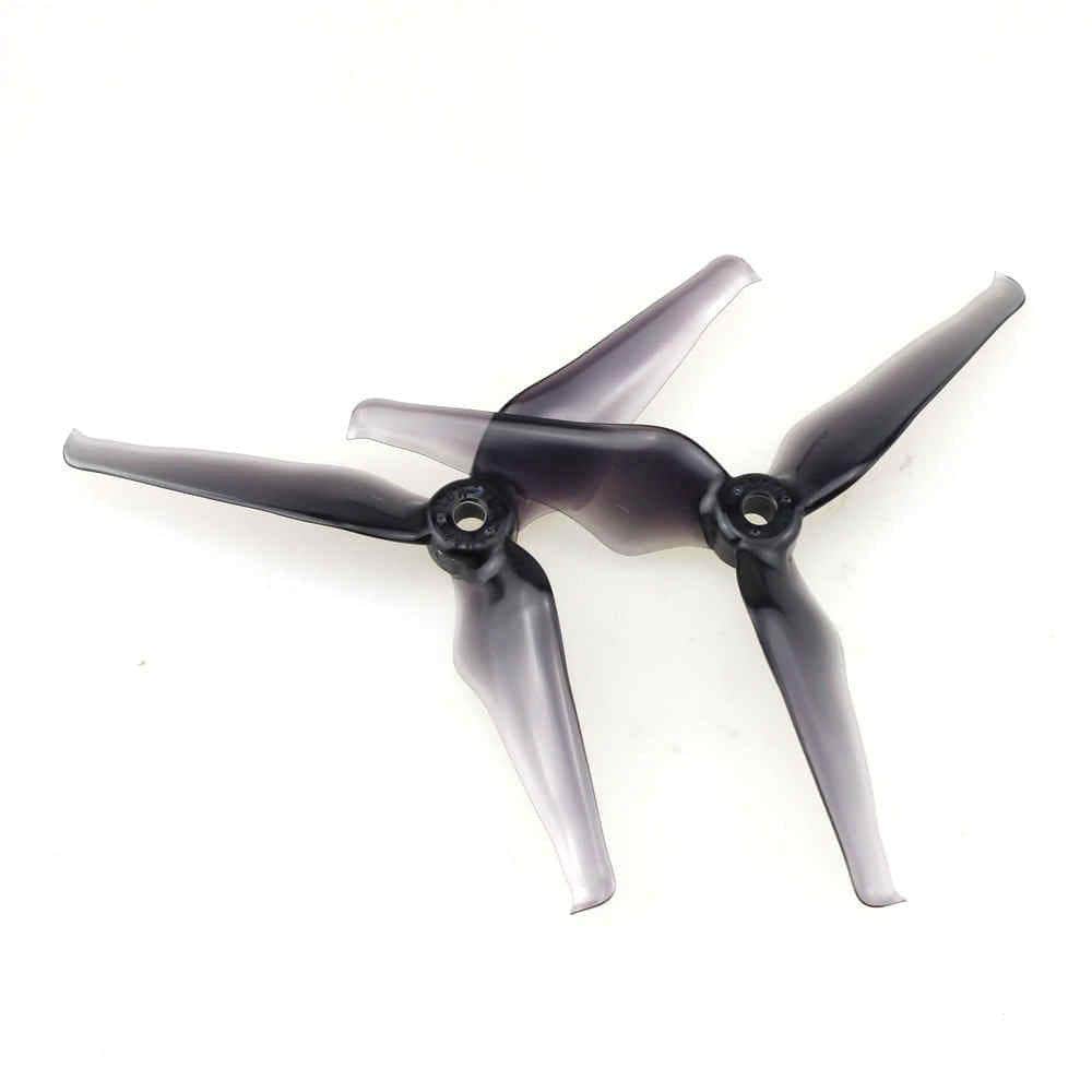 EMAX Avan FLOW 5x4.3x3 Tri-Blade 5" Prop 4 Pack - Choose Your Color — Black