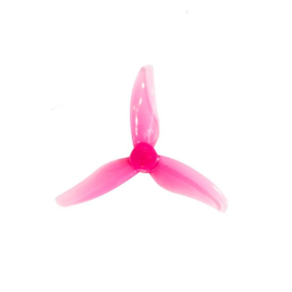 Gemfan Hurricane 2512 Tri-Blade 2.5" Prop 8 Pack - Choose Your Color — Pink