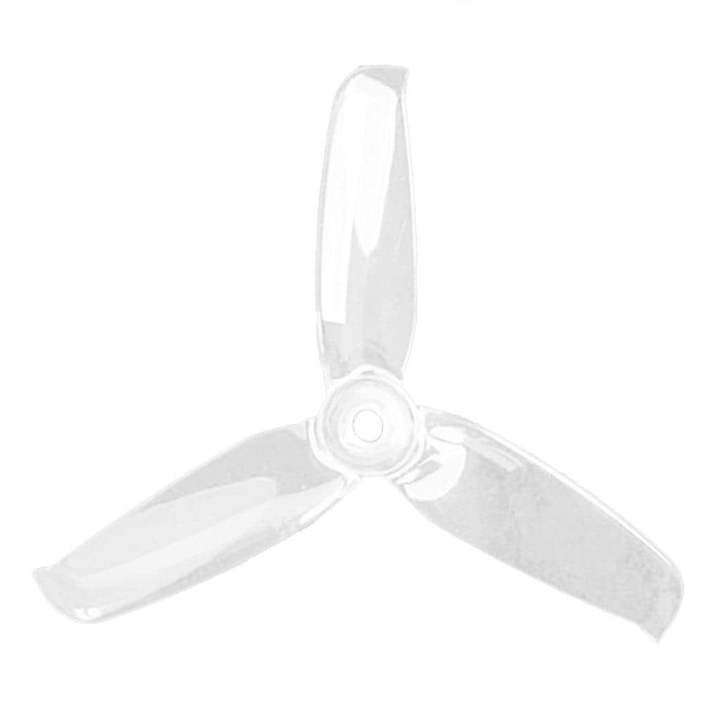Gemfan Flash 4052 Tri-Blade 4" Prop 4 Pack - Choose Your Color — Clear
