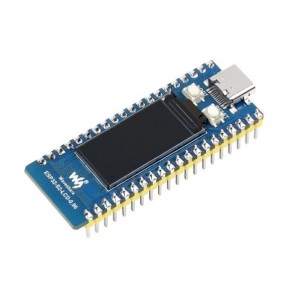 Płytka ESP32-S2-LCD-0.96-M z WiFi ESP32-S2 i wyświetlaczem LCD ze złączami - Waveshare 21179