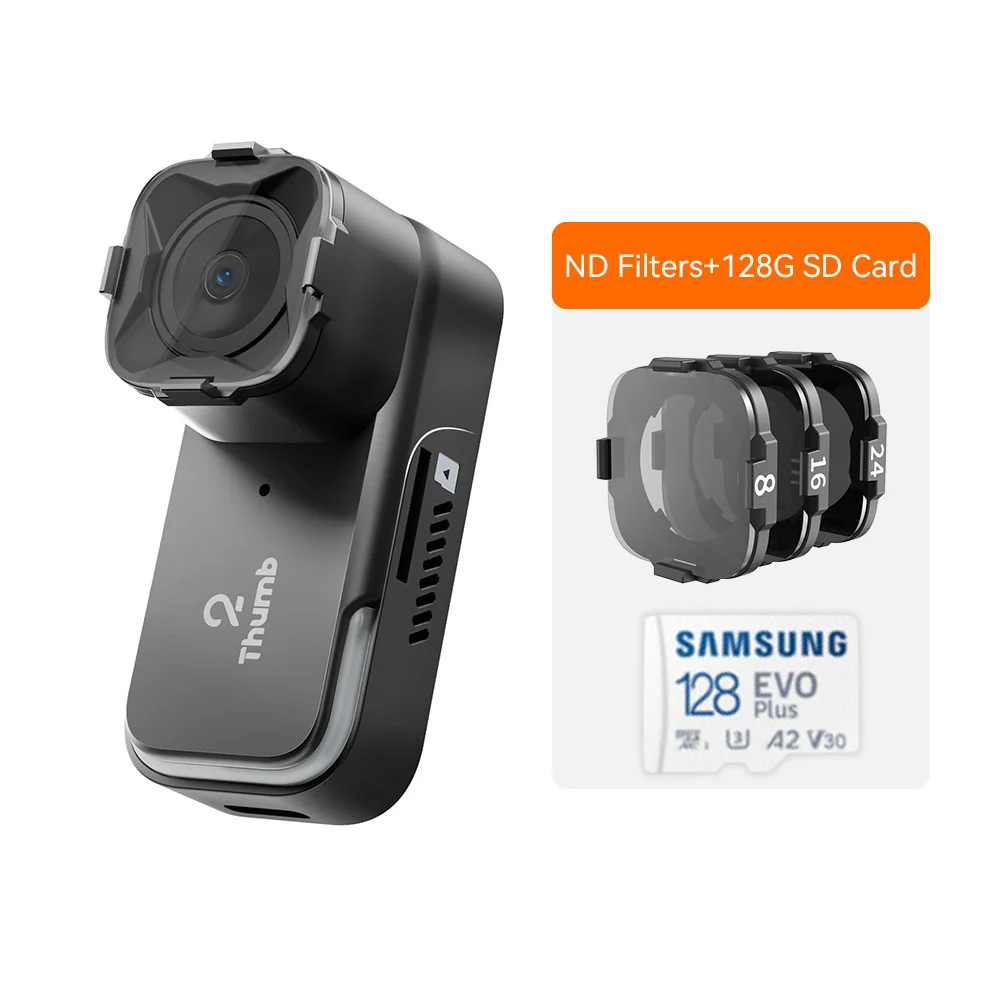 Runcam Thumb 2 Action Camera - Choose Version — Thumb 2 + ND Filter Set + 128GB TF Card