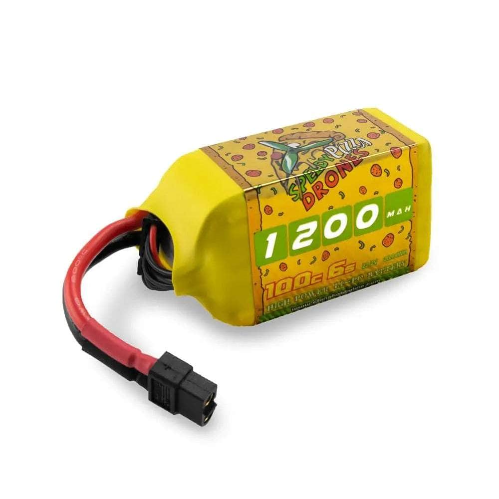 CNHL SpeedyPizza 22.2V 6S 1200mAh 100C LiPo Battery - XT60