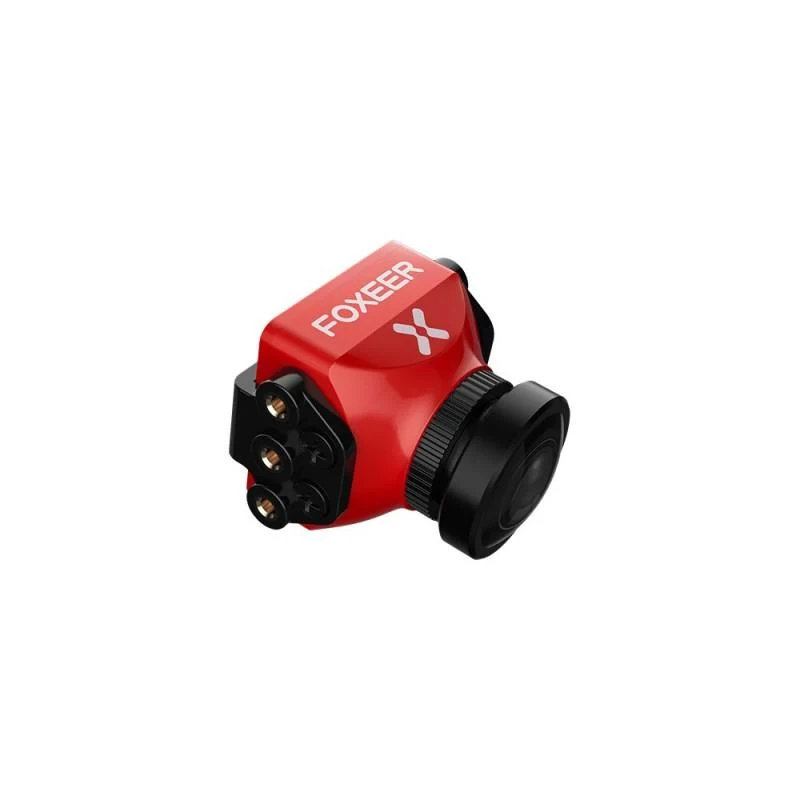 Foxeer Mini Predator 5 Racing FPV Camera 4ms Latency Super WDR 2.1mm Lens - Choose Color — Red