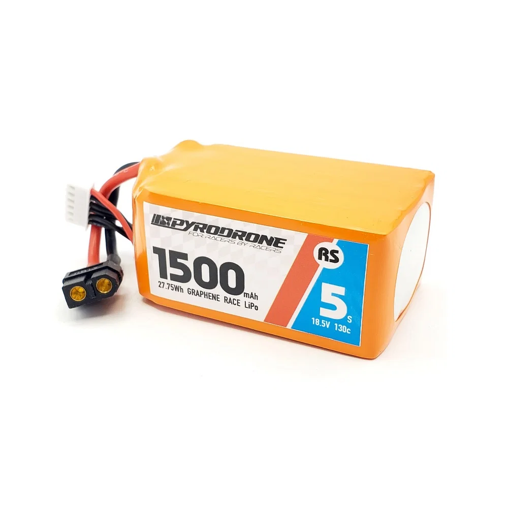 Pyrodrone Graphene 1500mAh 5S 18.5V 130C RACE SERIES
