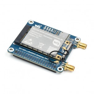 Płytka rozszerzeń LoRaWAN-GNSS SX1302 868M HAT dla Raspberry Pi - Waveshare 22610