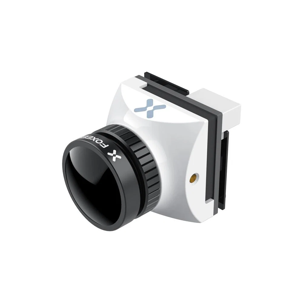Foxeer Toothless 2 Micro 1200TVL 16:9/4:3 PAL/NSTC CMOS Switchable FoV FPV Starlight Camera w/ M12 Lens and 1/2" Sensor (1.7mm) — White