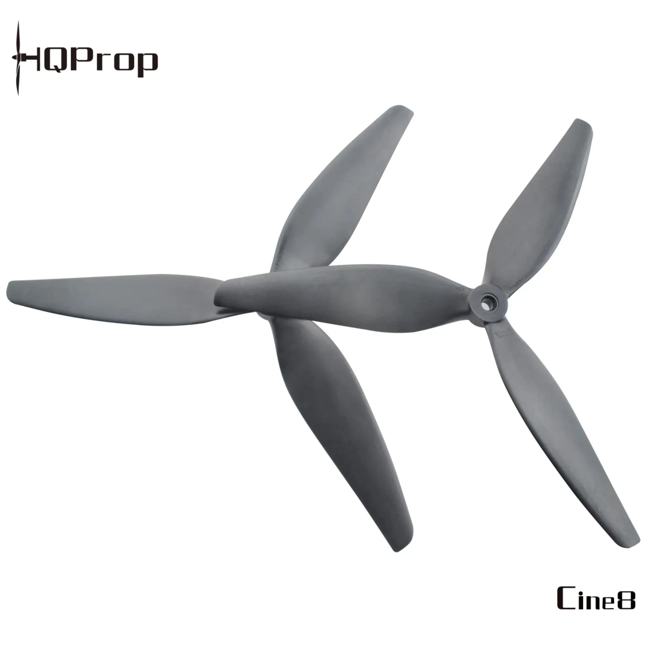 Śmigła HQ MacroQuad Prop 8X4.5X3 Czarne - Wzmocnione włóknem ze szklanego nylonu - 1CW + 1CCW