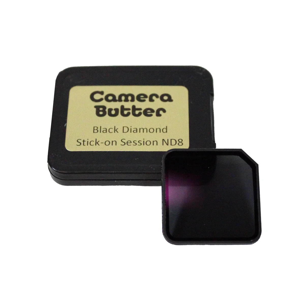 CameraButter Black Diamond Stick-on ND Filters for GoPro Session 4/5 - Choose your version — ND8