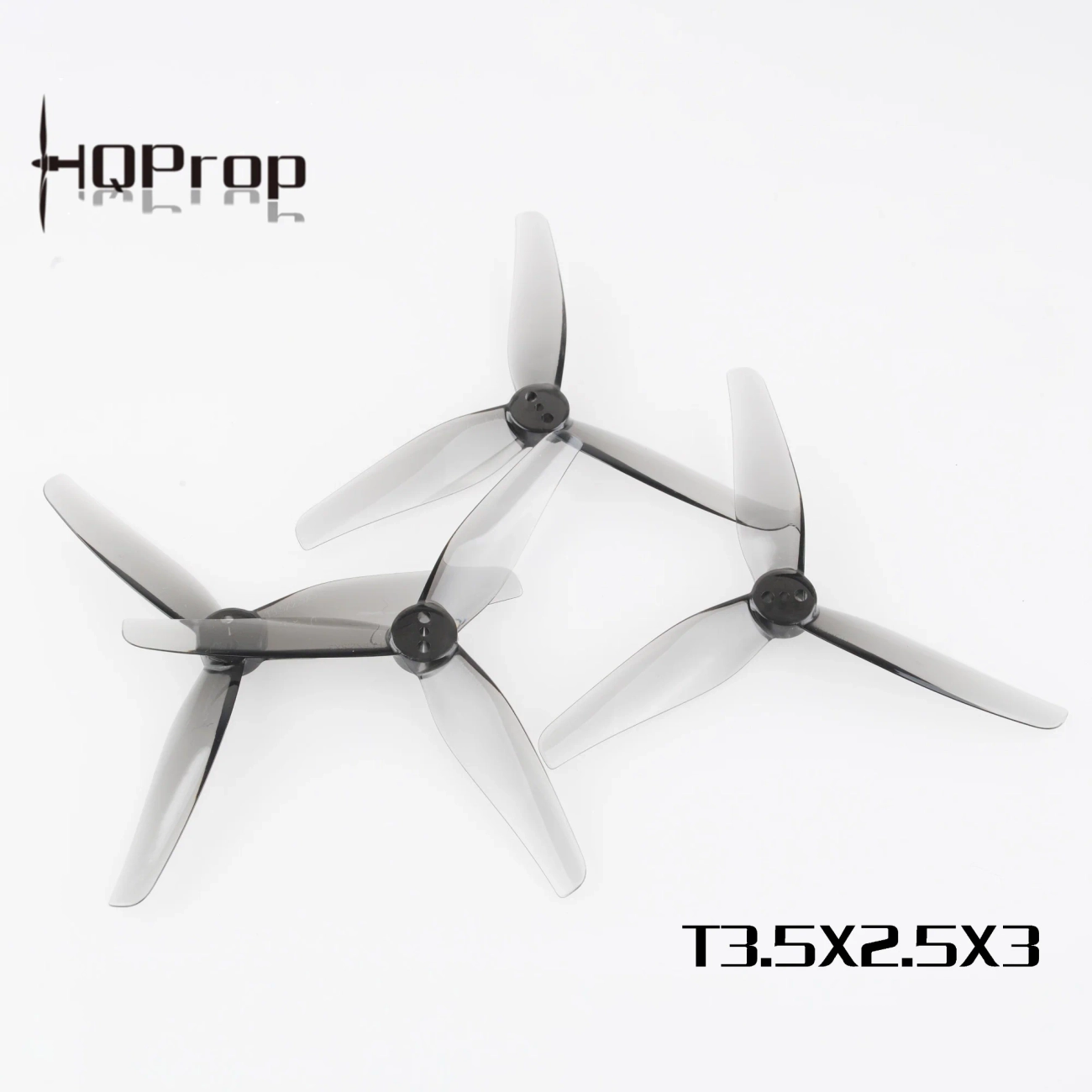 Śmigła HQProp T3.5X2.5X3 (2CW+2CCW) - szare