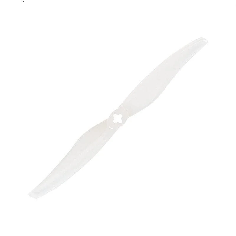 Gemfan Hurricane LR 6026-2 Bi-Blade 6" Prop 4 Pack (5mm) - Choose Your Color — Clear White