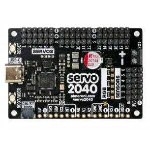 Servo 2040 - 18-kanałowy sterownik serw z mikrokontrolerem RP2040