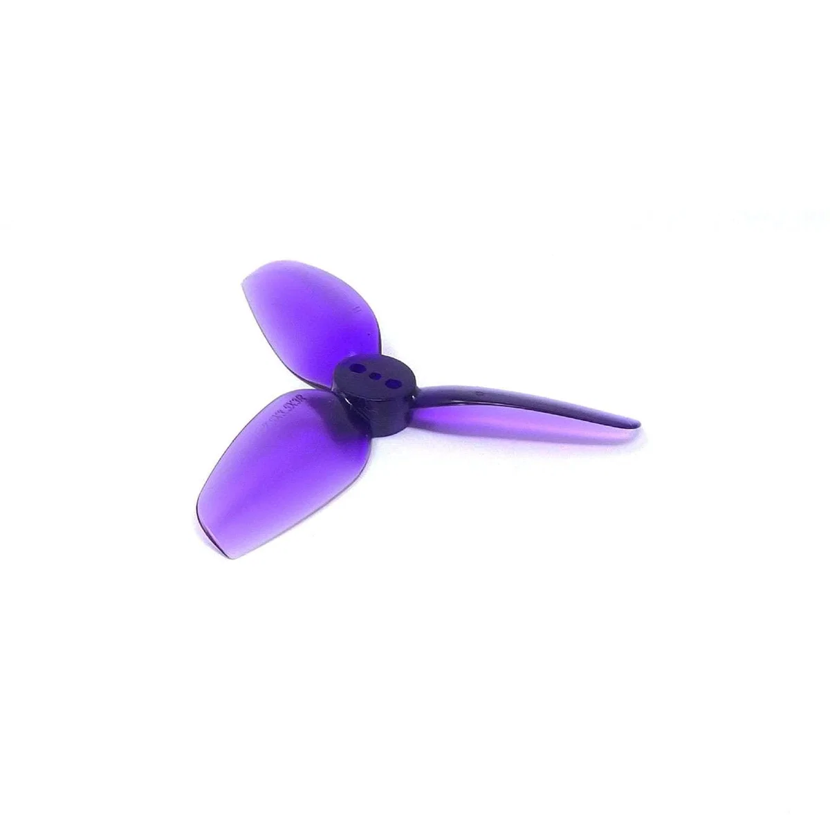 HQ Prop 2.5x3.5x3 Tri-Blade 2.5" Prop 4 Pack - Choose Your Color — Purple