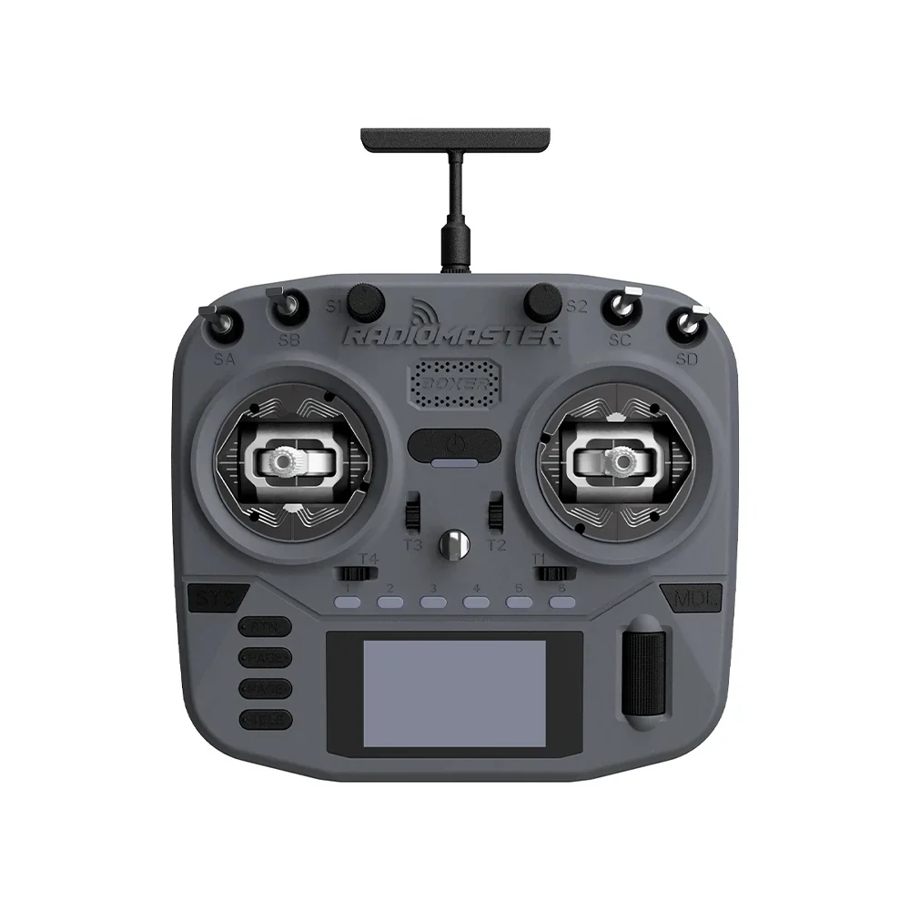 RadioMaster Boxer Crush RC Transmitter w/ AG01 Hall Gimbals ELRS - Choose Color — Grey