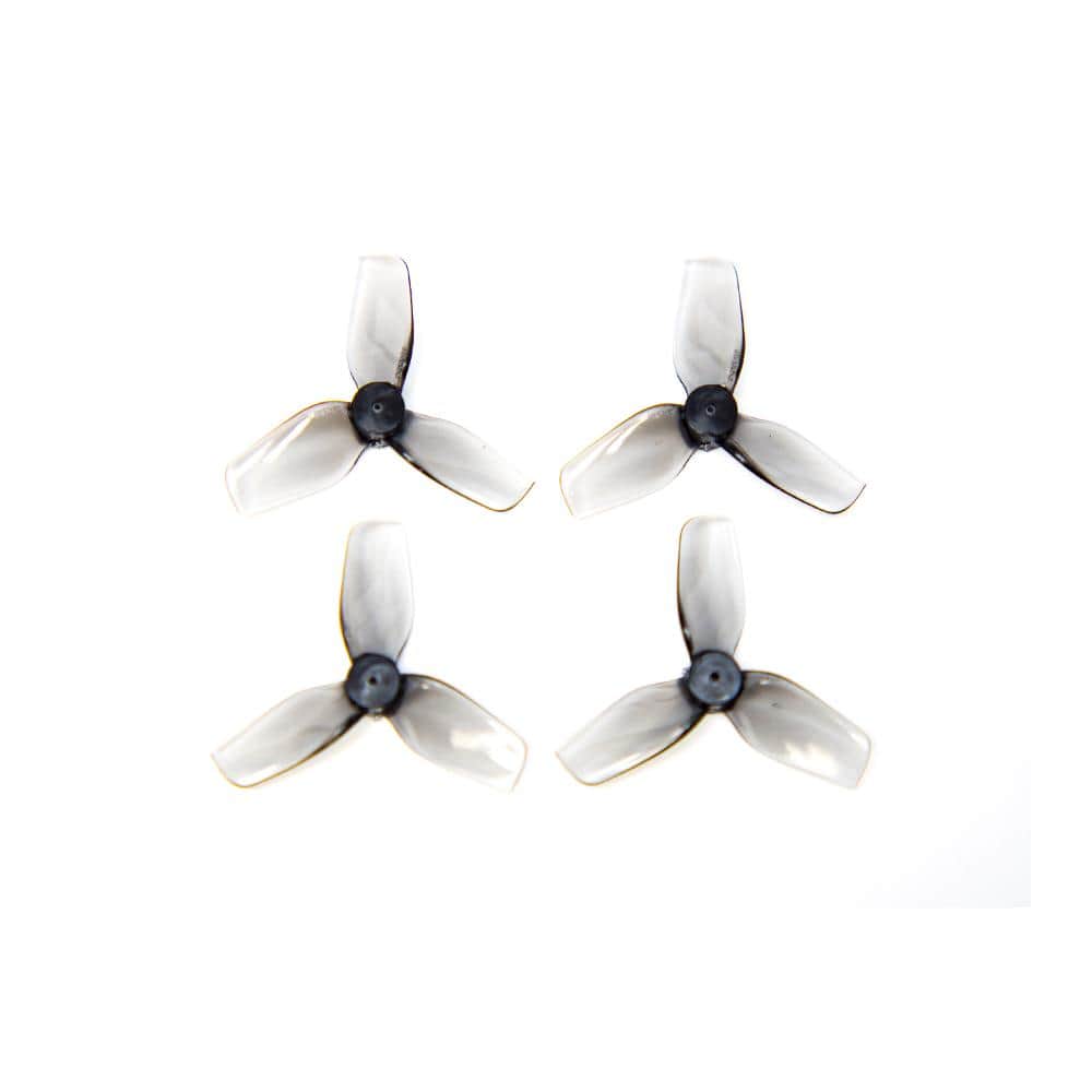HQ Prop 31MMX3 Tri-Blade 31mm Micro/Whoop Prop 4 Pack (1mm Shaft) - Choose Your Color — Grey