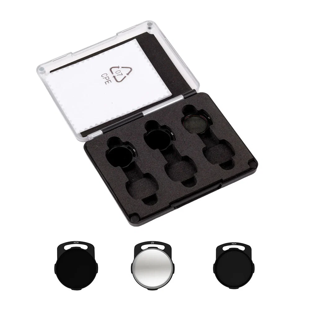 Flywoo DJI O3 Camera Filters - ND CPL UV (Choose Filter/Set) — Set (UV / ND4 / ND8)