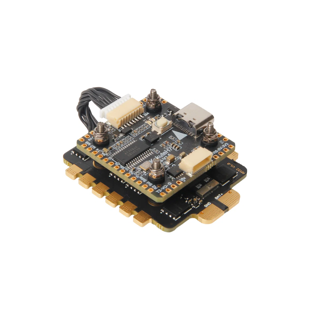 Kakute H7 Mini Stacks — Tekko32 F4 4in1 mini 50A ESC(AM32) / None