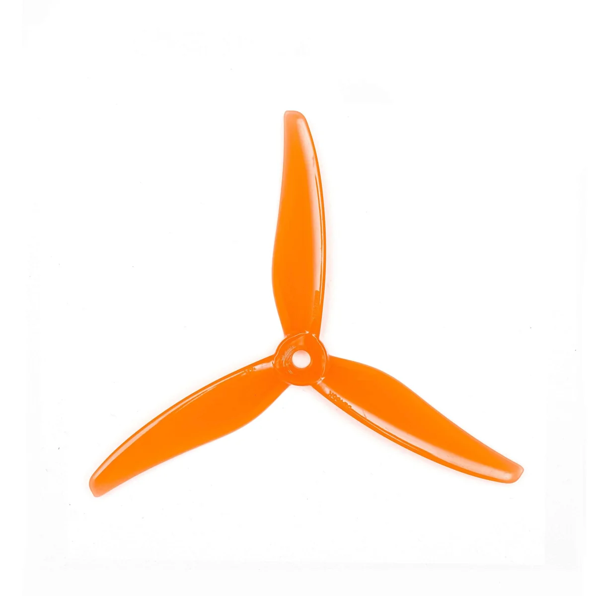 Gemfan Hurricane MCK 51466-3 V2 Tri-Blade 5.1" Prop 4 Pack - Choose Color — Tiger Orange
