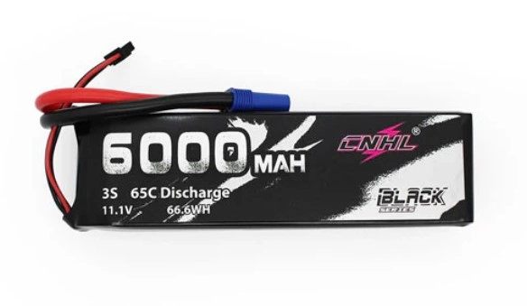 Akumulator CNHL 6000mAh 11.1V 3S 65C (Black) EC5