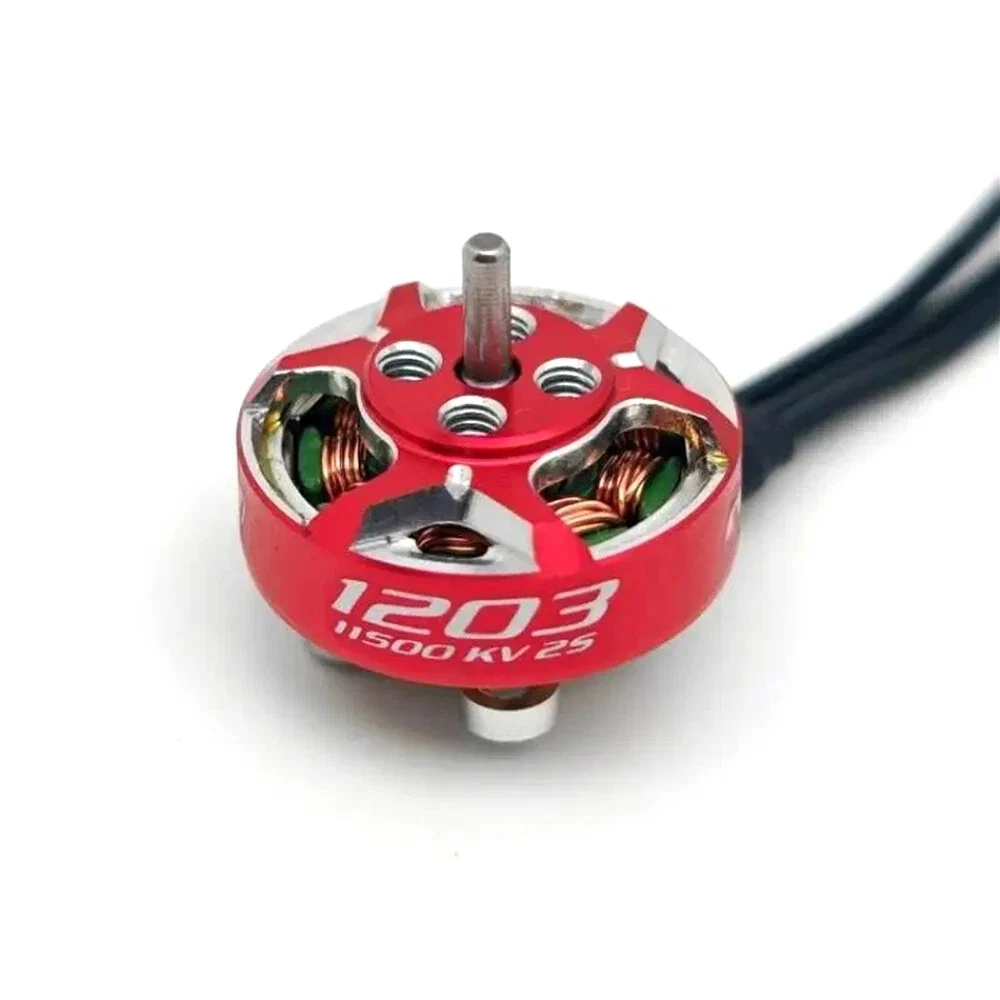 RCINPOWER GTS V3 1203 11500kv Plus 2-3 inch Cinewhoop Micro Motor - Choose Color — RED & SILVER