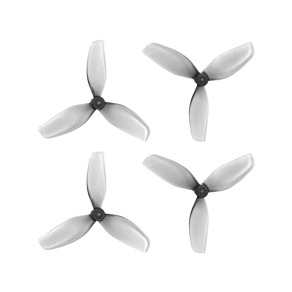 HQProp 40mm Ultralight 3-Blade Propeller (Set of 4) - 1mm - Gray