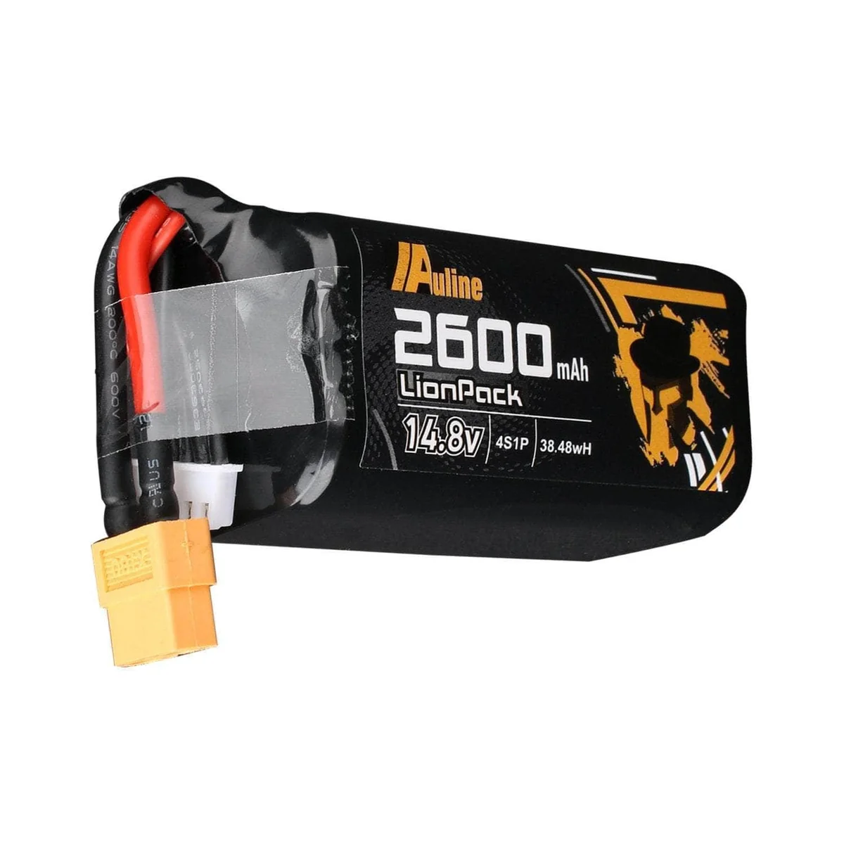 Auline 14.8V 4S 18650 2600mAh 1C Li-Ion Battery w/ Built-In Protective Board - XT60