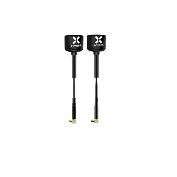 Foxeer 5.8G Lollipop 4 2.6dBi Omni Antenna 2pcs - Angle MMCX 95mm LHCP (Choose Color) — Black