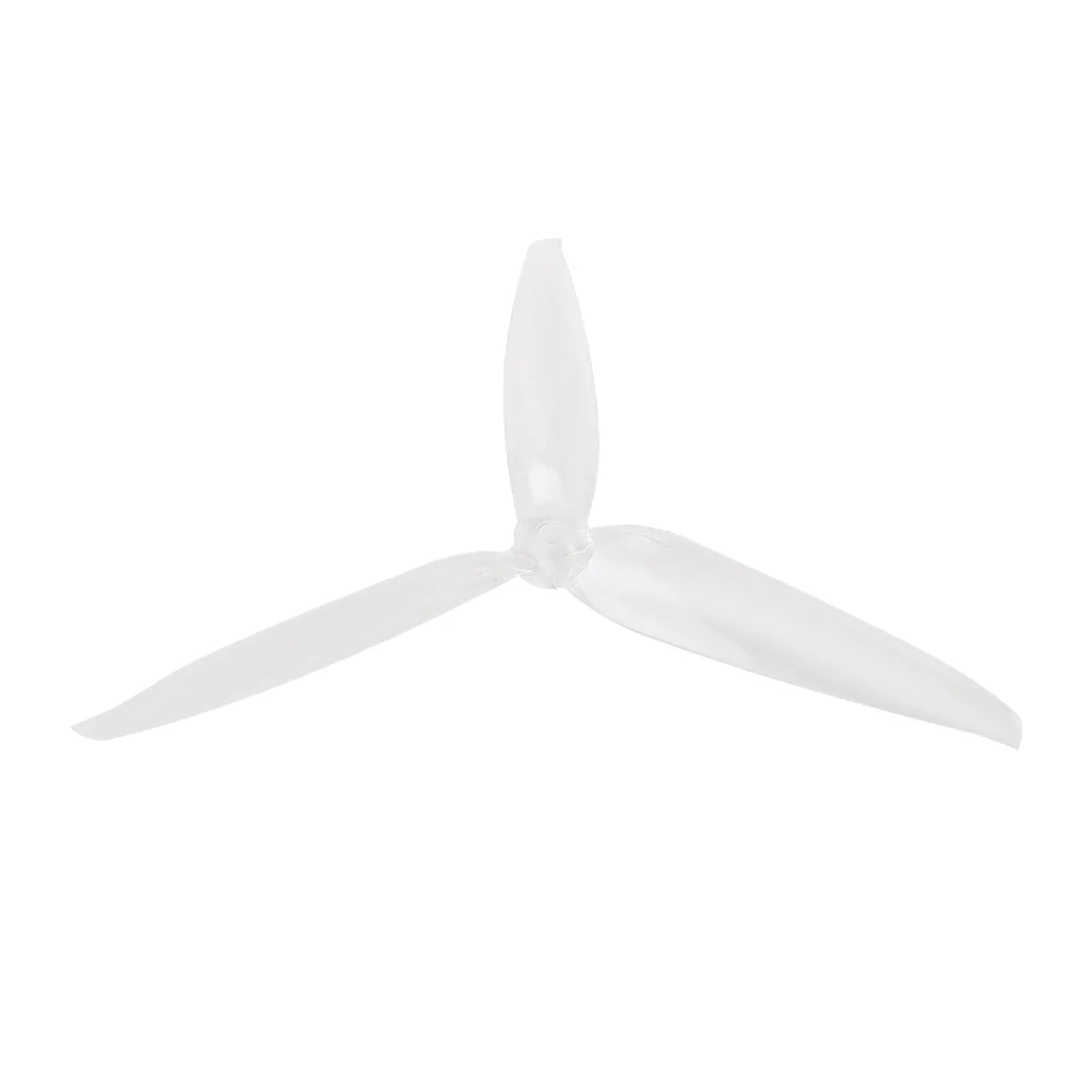 Gemfan Flash 7040 Tri-Blade 7" Prop 4 Pack - Choose Your Color — Clear