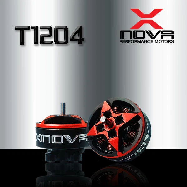 XNova T1204 FPV Racing Series Motor w/ Plug - 6000KV